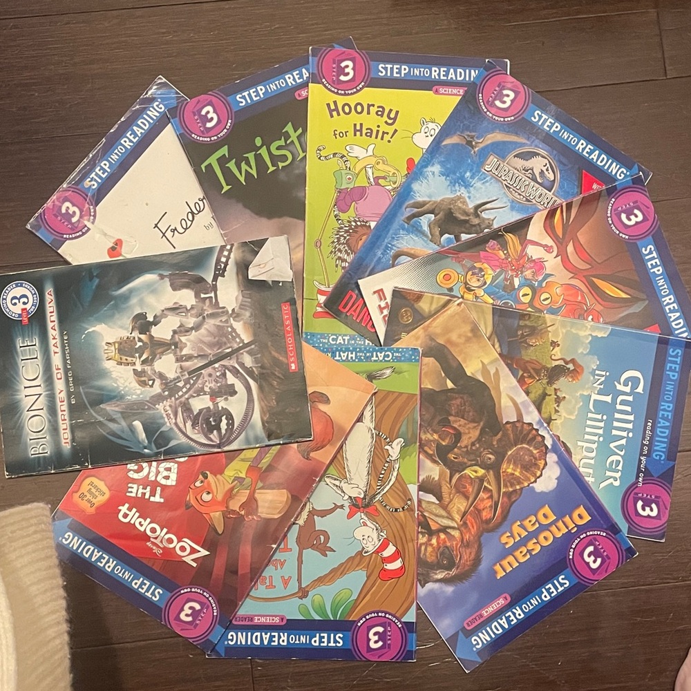 Step Into Reading Level 3 Book Set